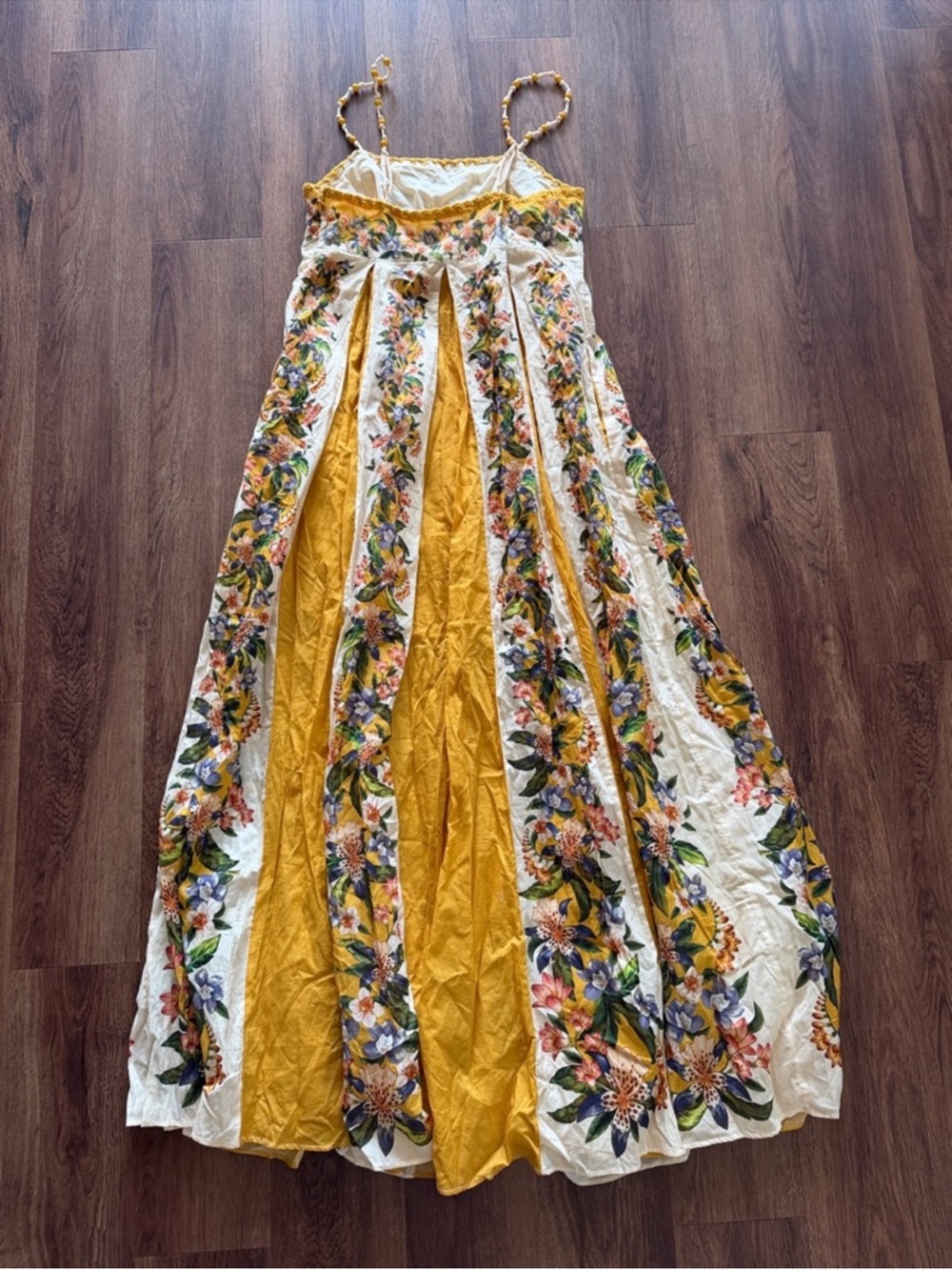 Farm Rio Sand Hilo A-Line Maxi Dress - Picture 6 of 7